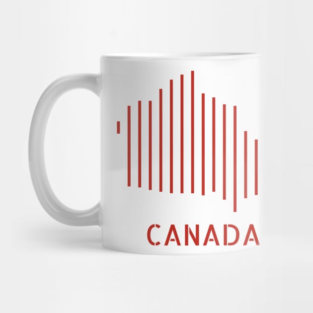 Canada Flag Canadian T-Shirt - For Man And Women by Musj